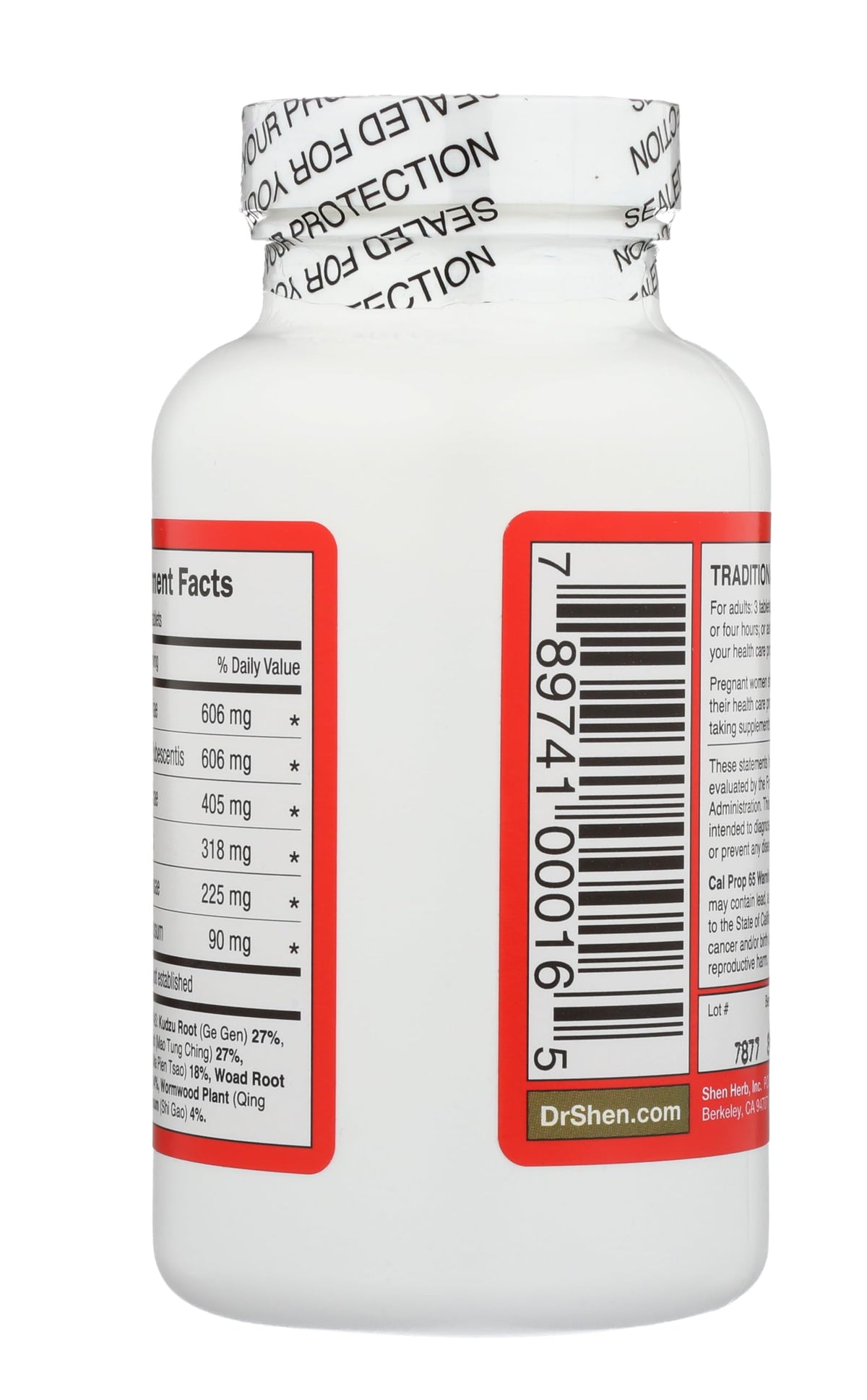 DR. SHEN'S Zong Gan Ling 200 Tablets - image 2