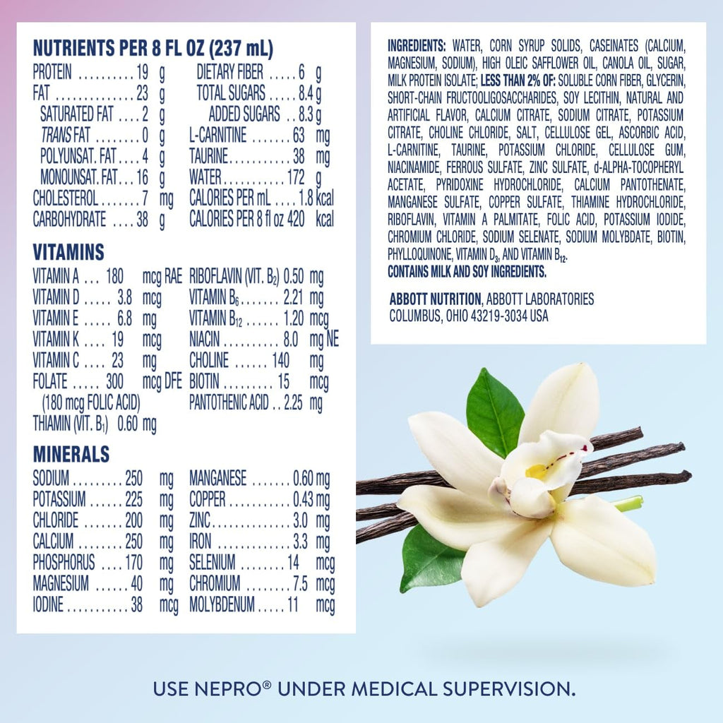 Nepro Nutrition Shake for People on Dialysis