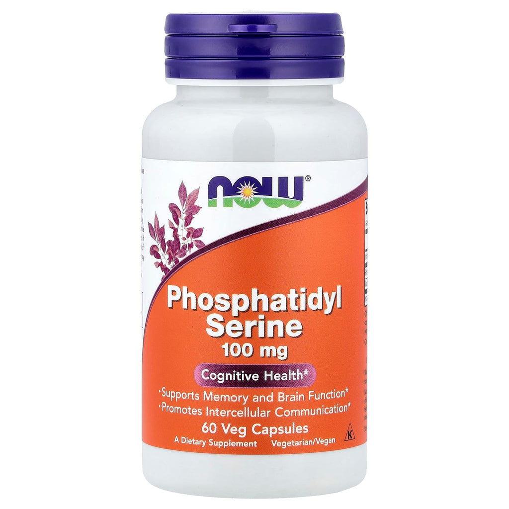 Now Foods Phosphatidyl Serine 100 mg - 60 Vegetarian Capsules