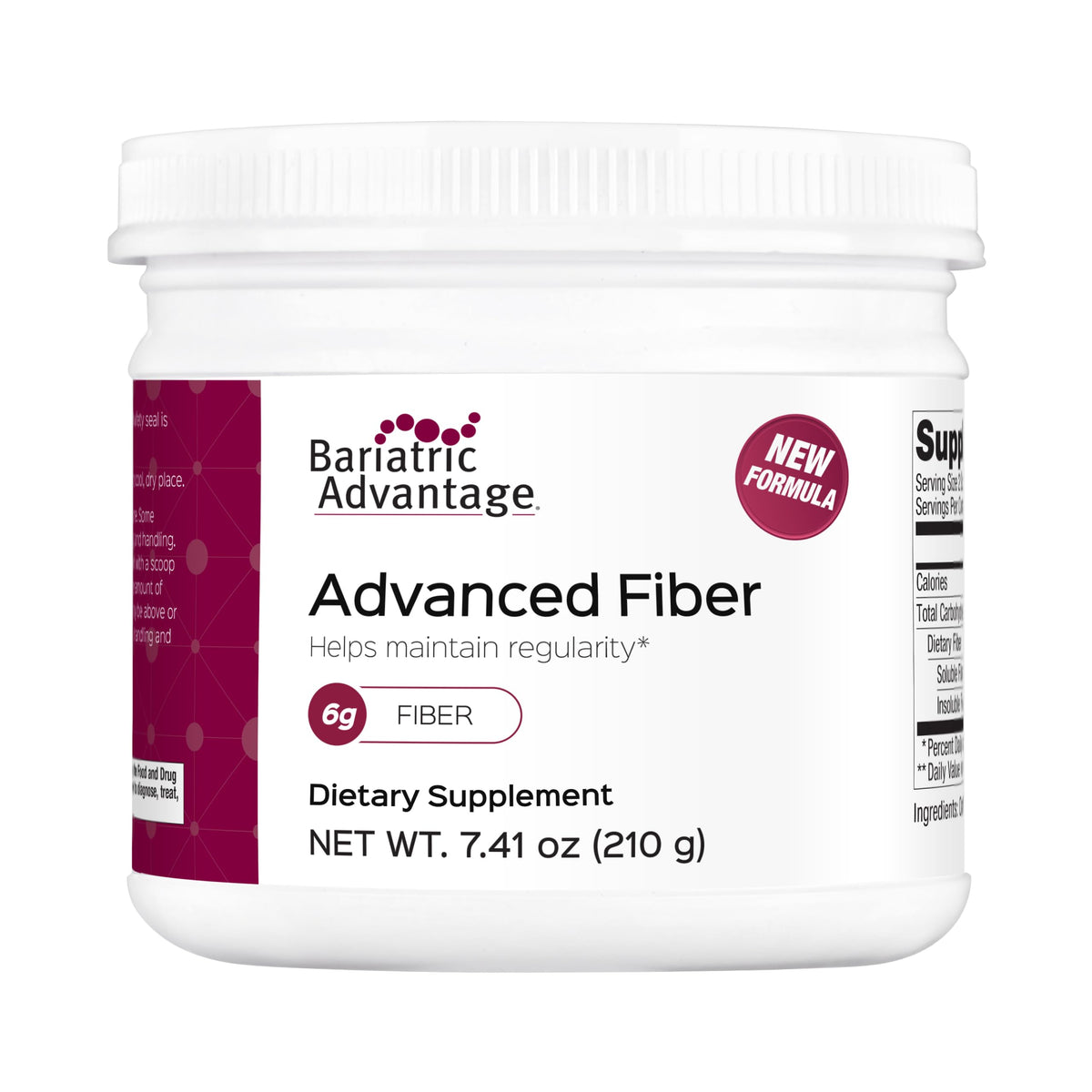 Bariatric Advantage Advanced Fiber Unflavored Powder - 30 Servings