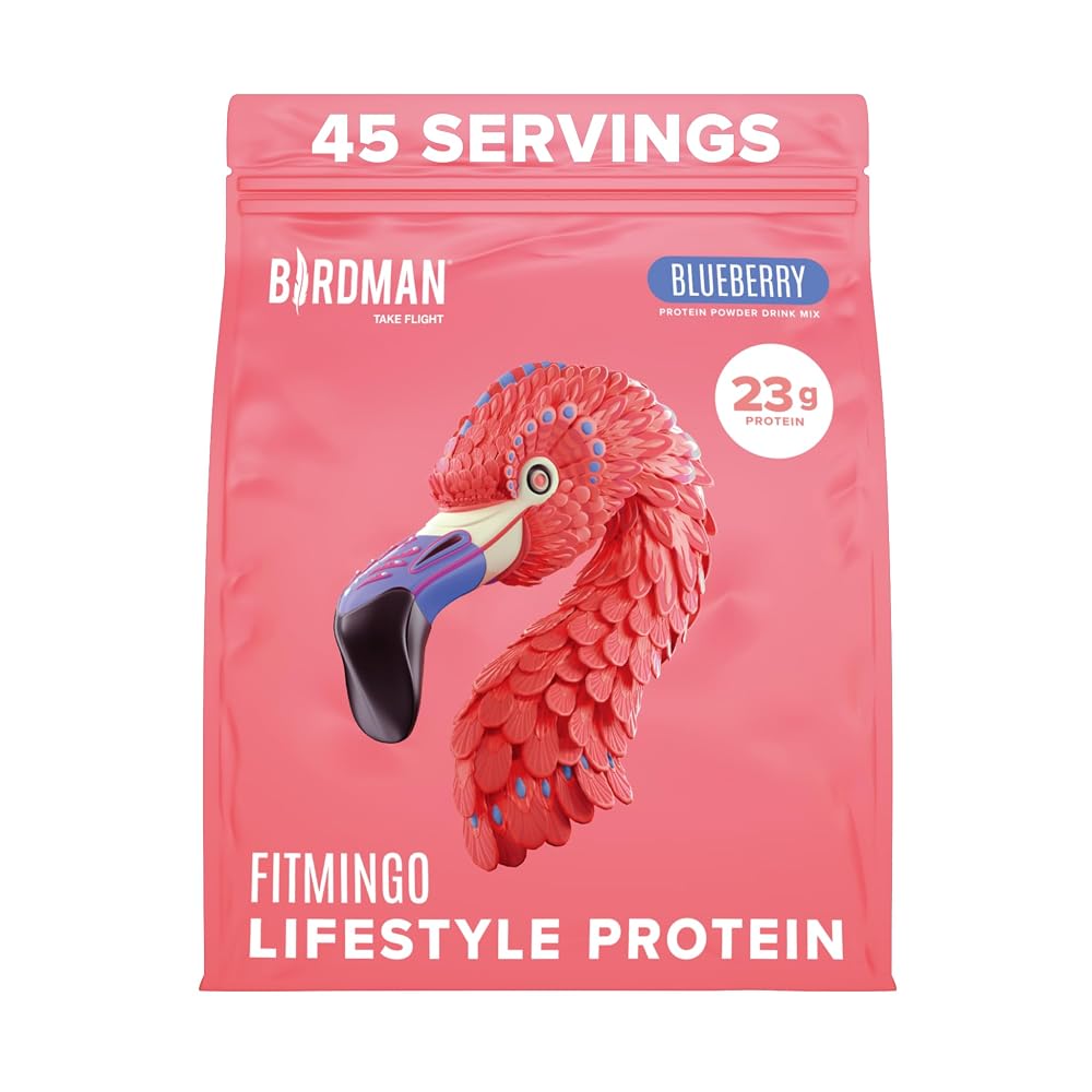 BIRDMAN Fitmingo Vegan Protein Powder with Inositol
