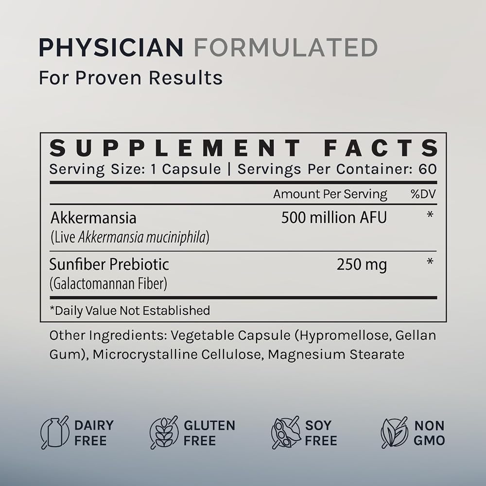 InfiniWell Akkermansia Probiotic for Digestive Health - 60 Capsules - image 5
