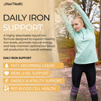 Maxi Health High Potency Liquid Iron Supplement, Berry - 2 fl oz - image 3