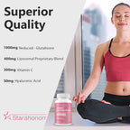 Starahonorr Liposomal Glutathione 1500mg Softgels - 120 Count - image 6