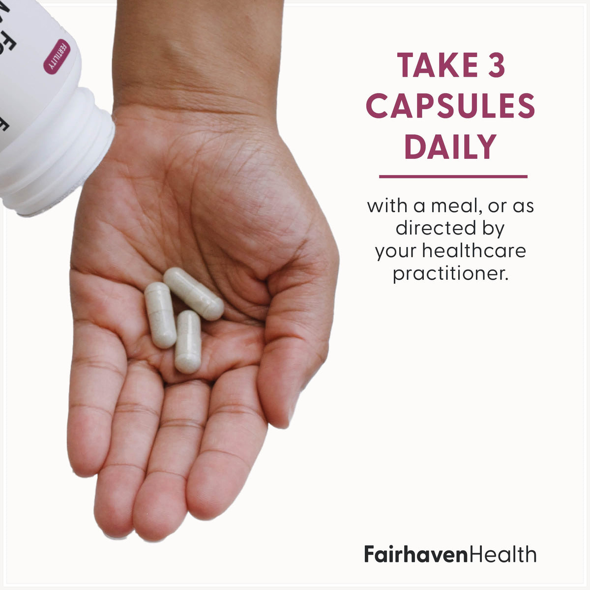 Fairhaven Health FertilAid for Women Fertility Supplement - 90 Capsules - image 3