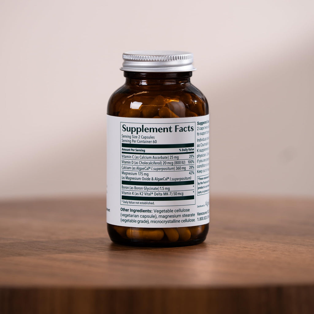 ALGAECAL Plus Calcium Supplement for Bone Density - 360 Capsules - image 12