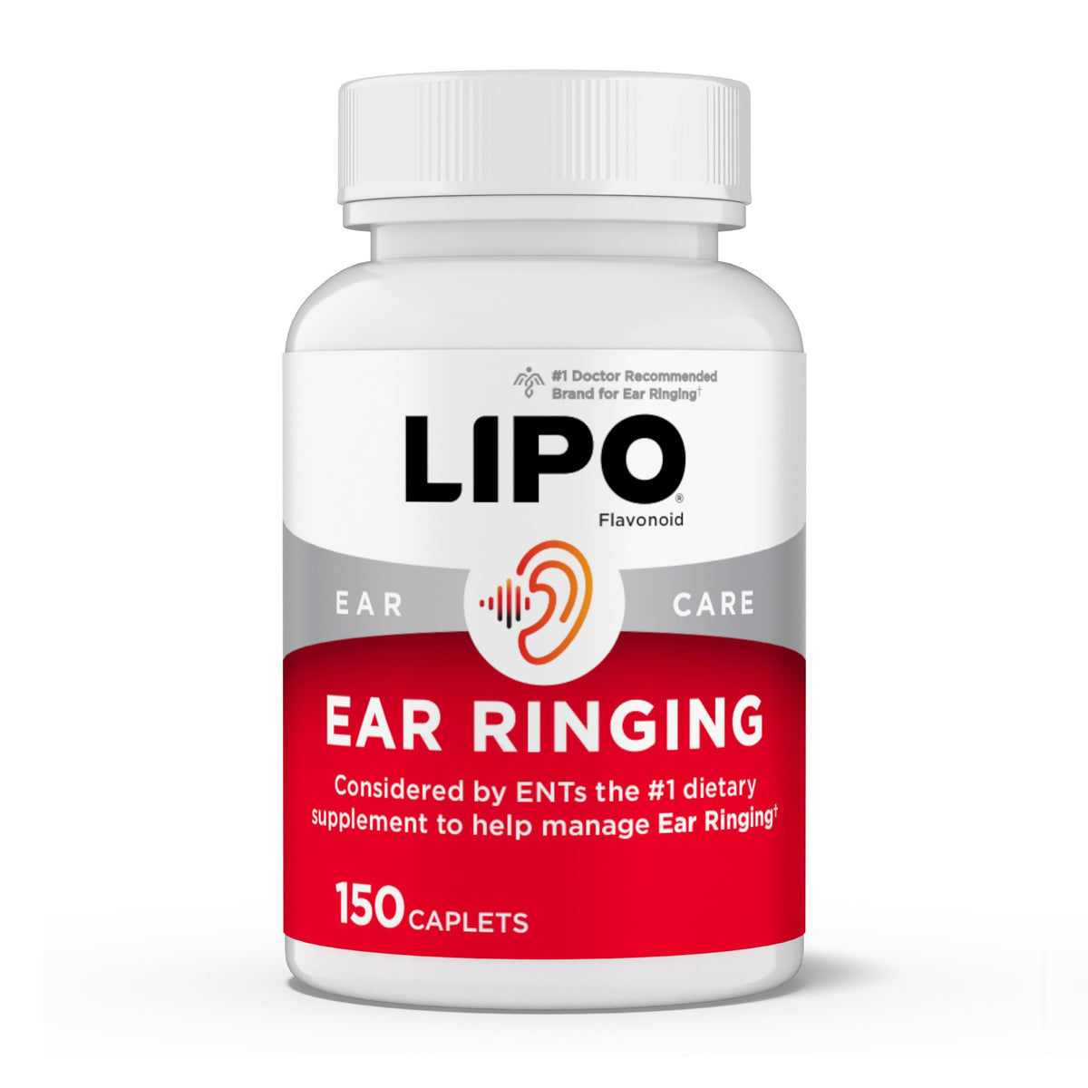 Lipo-Flavonoid Ear Ringing Support Lemon Bioflavonoid - 150 Caplets