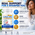 Maximize Within Alpha GPC + Citicoline Nootropic - 60 Capsules - image 4