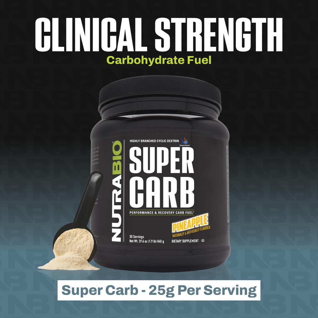 NutraBio Super Carb - Complex Carbohydrate Supplement Powder