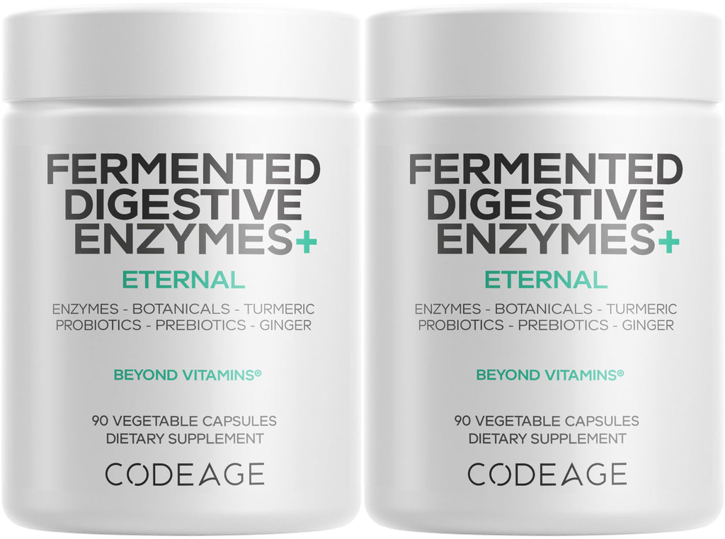 Codeage Fermented Digestive Enzymes with Probiotics - 180 Capsules