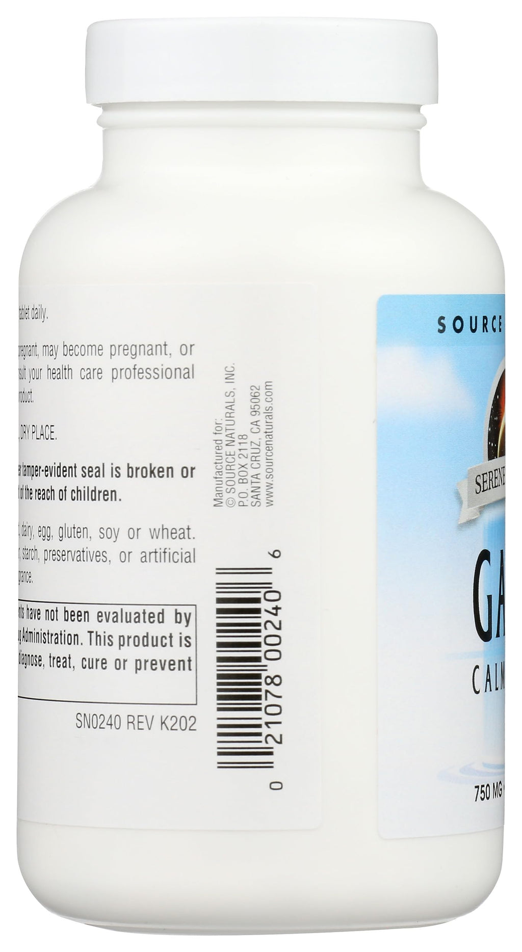 Source Naturals GABA Calm, Peppermint