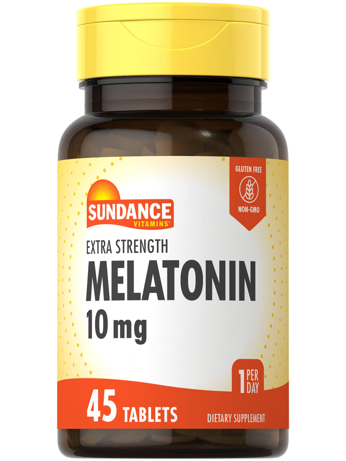 Sundance Melatonin 10mg Extra Strength Tablets - 45 Count