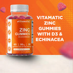 Vitamatic Zinc Gummies with Vitamin D3 & Echinacea - 120 Gummies - image 7