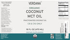Verdana USDA Organic Coconut MCT Oil - 16 Fl Oz - image 7