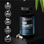Havasu Nutrition Saw Palmetto & L-Arginine for Men's Health - 60 Capsules - image 8