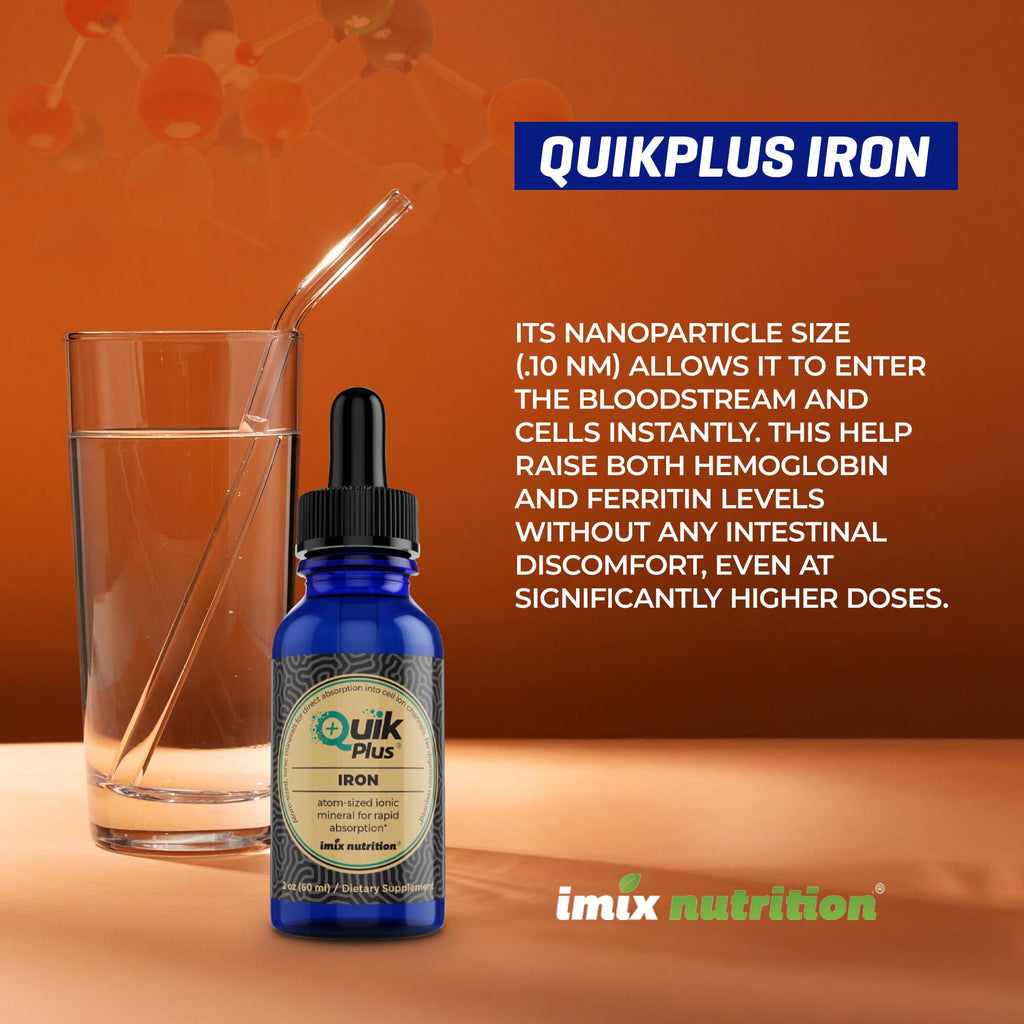 Imix Nutrition QuikPlus Liquid Mineral Supplement for Adults