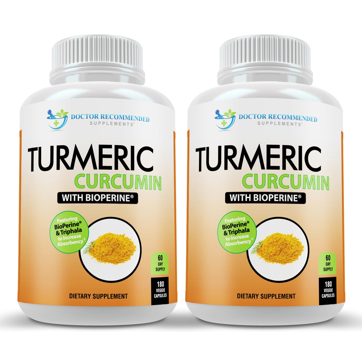 DOCTOR RECOMMENDED SUPPLEMENTS Turmeric Curcumin with Triphala