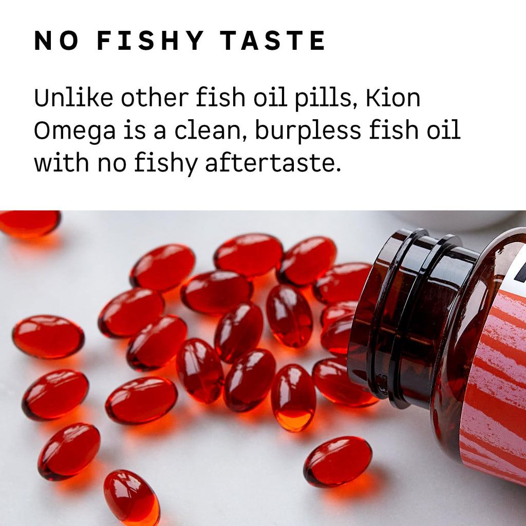 Kion Omega Omega-3 Fish Oil EPA & DHA Mini Softgels - 60 Count - image 3