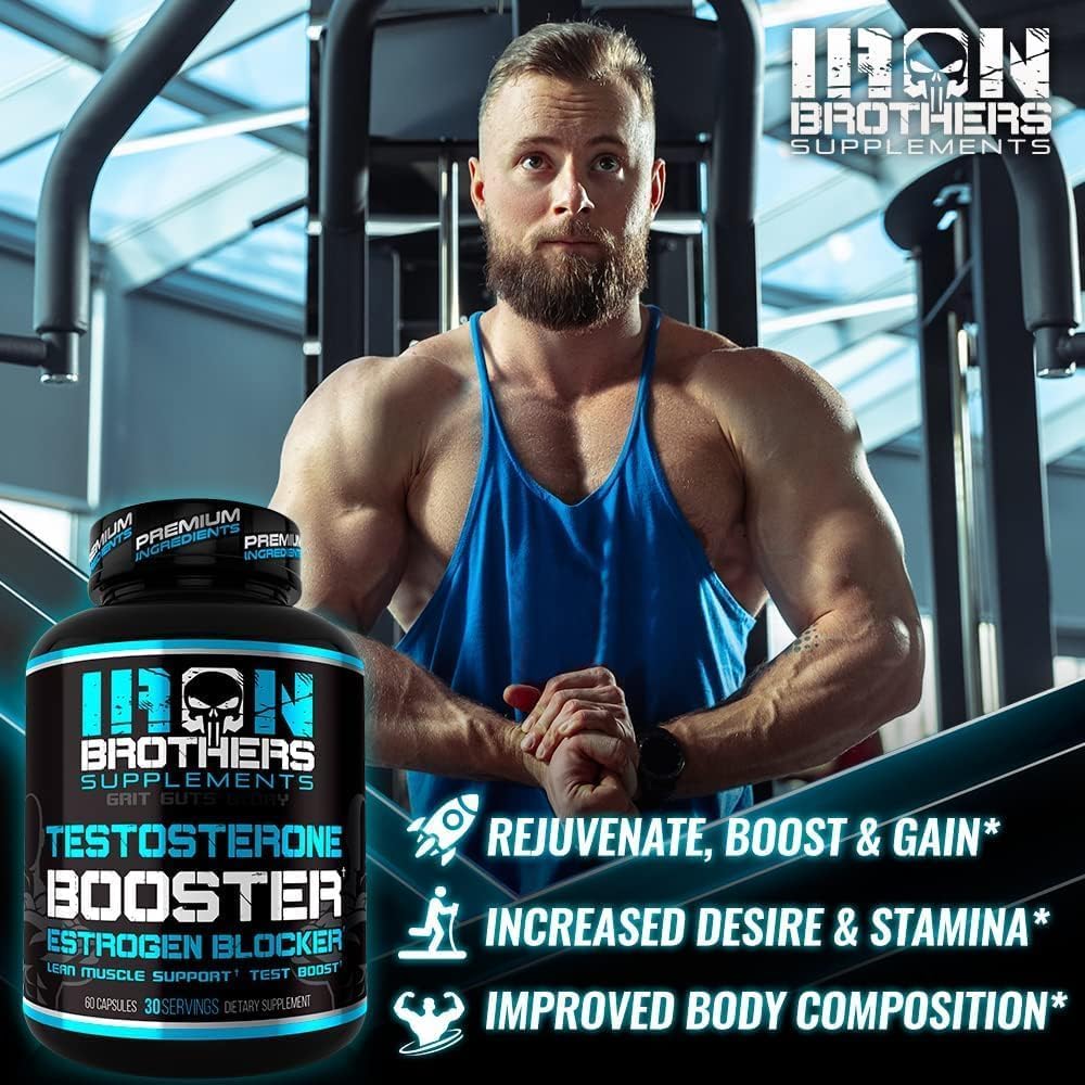 Iron Brothers Men’s Testosterone Support Supplement