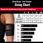 Iron Bull Strength Shred Wraps for Arms - Thermogenic Arm Trimmers