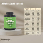 Zen Principle Grass-Fed Hydrolyzed Collagen Peptides - 5 lb - image 3