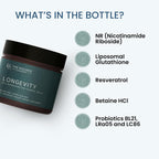 The Wellness Company Longevity NR & Glutathione Capsules - 60 Count - image 4