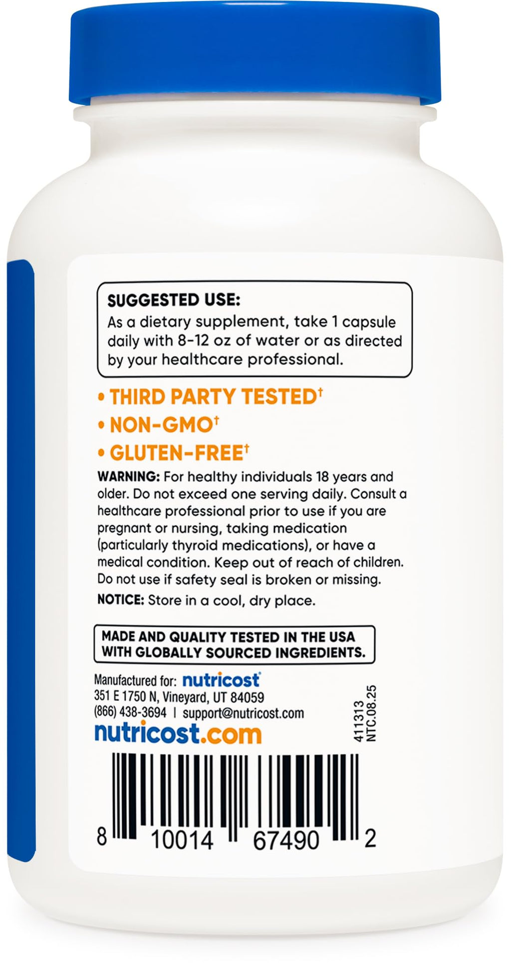 Nutricost MINERAL_SUPPLEMENT