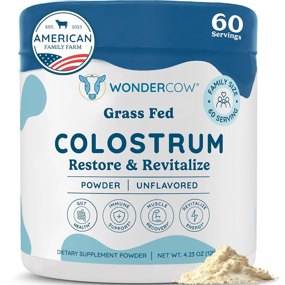 WONDERCOW Colostrum Powder Supplement