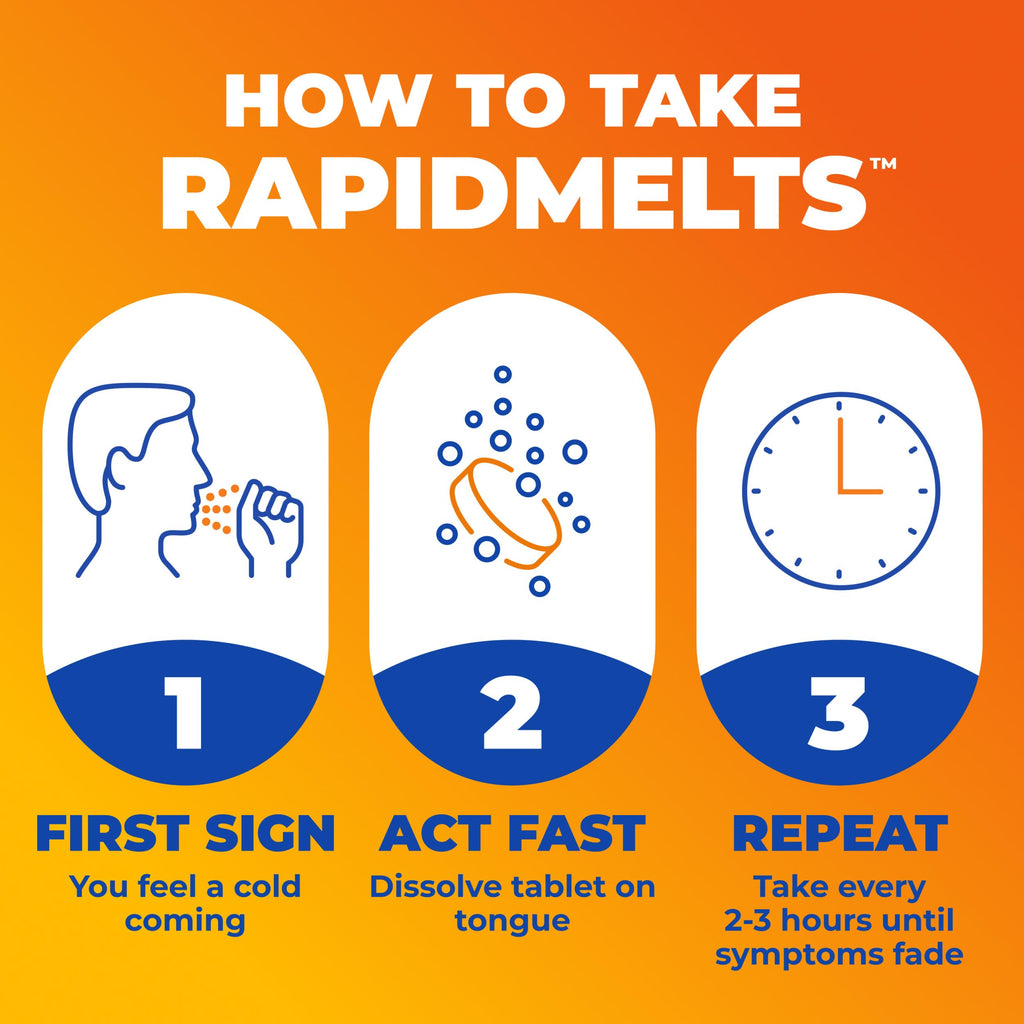 Zicam Cold Remedy RapidMelts Citrus - 25 Tablets - image 5