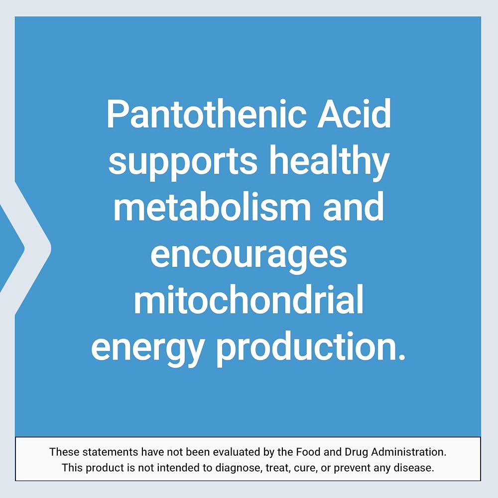 Life Extension Pantothenic Acid 500 mg Vitamin B5 - 100 Capsules - image 6