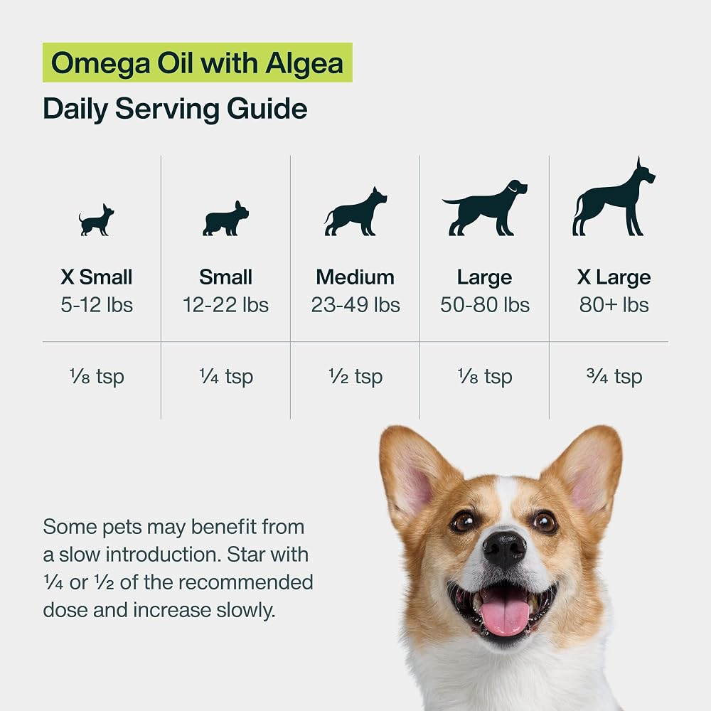 JustFoodForDogs Omega 3 Algae Oil for Dogs - 8 oz - image 7