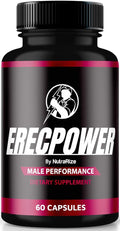 NutraRize ErecPower Male Supplement - 60 Capsules