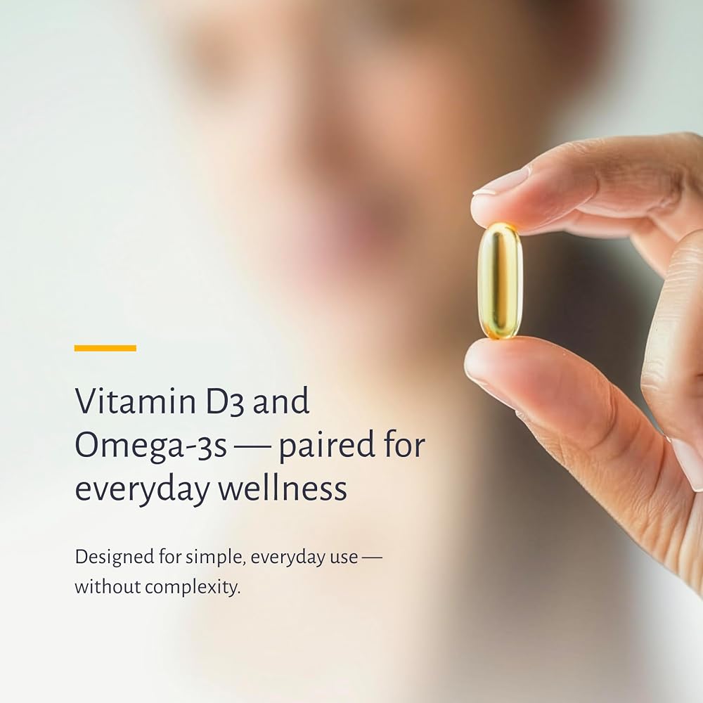 Oxiceutics D&O Glow Vitamin D3 + Omega-3 4000 IU - 30 Softgels - image 3
