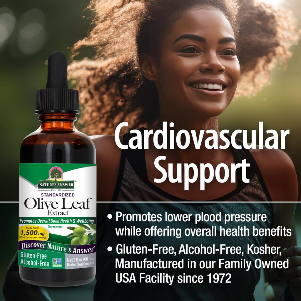 Nature's Answer Oleopein Olive Leaf Extract - 2 Fl Oz - image 4
