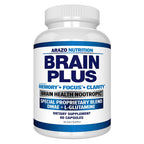 Arazo Nutrition Brain Function Supplement Memory & Focus - 60 Capsules