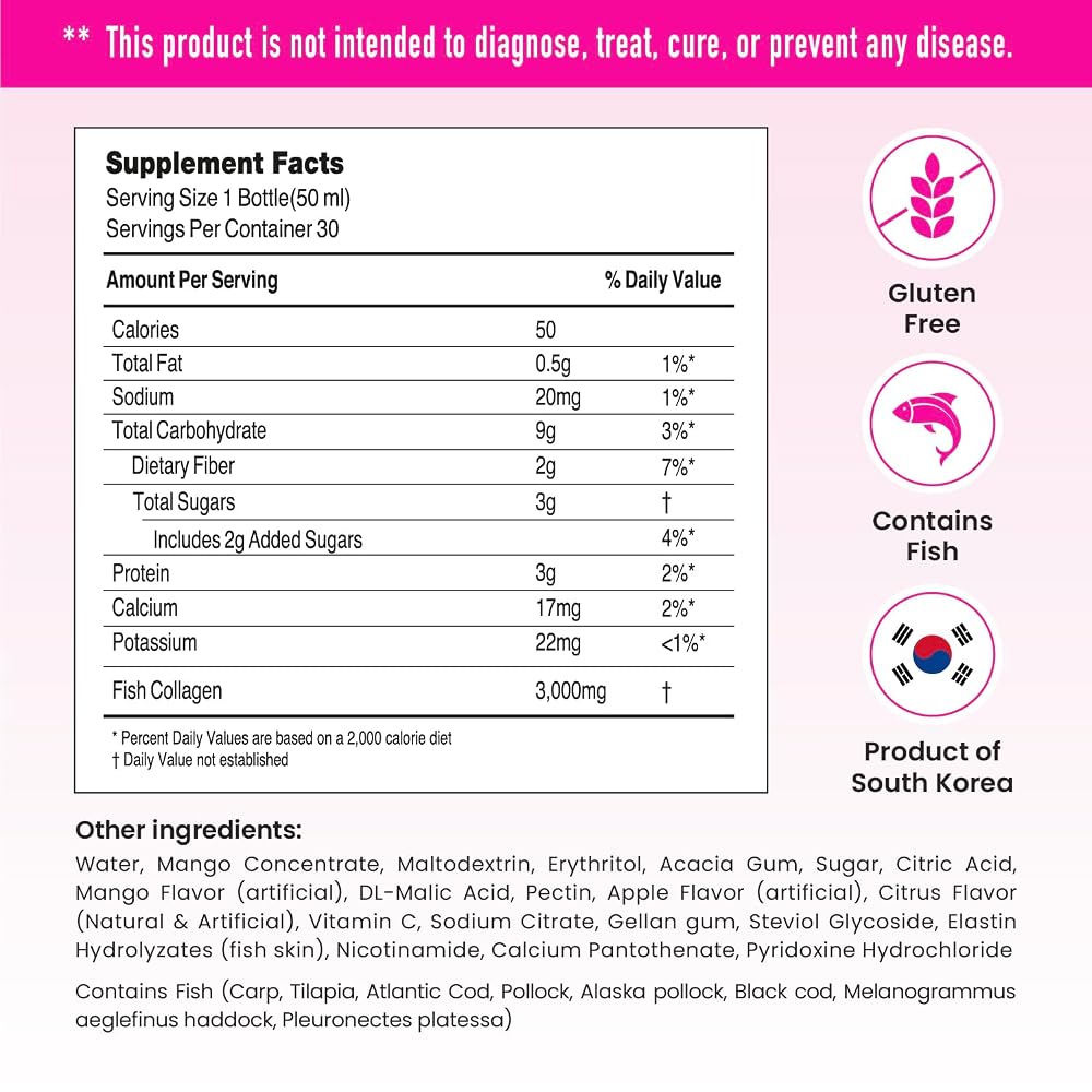 CJwellcare Innerb Glowshot Marine Collagen - 30 Servings - image 3