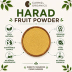 CARMEL ORGANICS Haritaki Fruit Powder - 8 Ounce - image 6