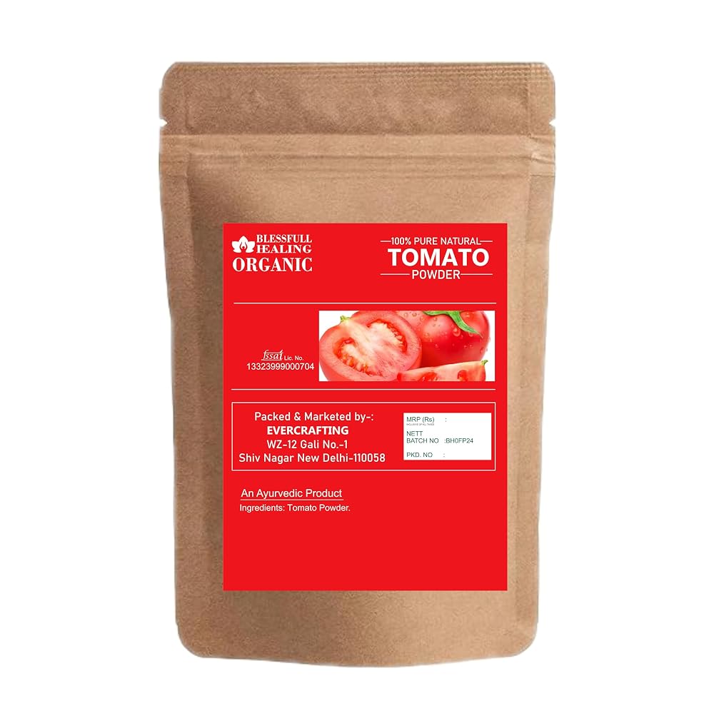 Blessfull Healing Organic Tomato Powder 100% Pure Natural 200 Gram /