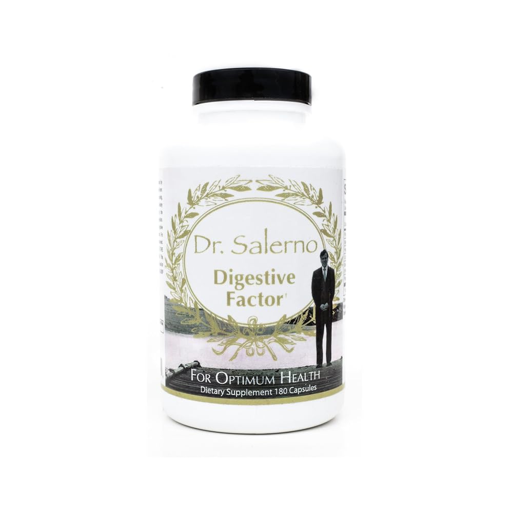 Dr.Salerno Dr. Salerno Digestive Factor Multi-Enzyme - 180 Capsules