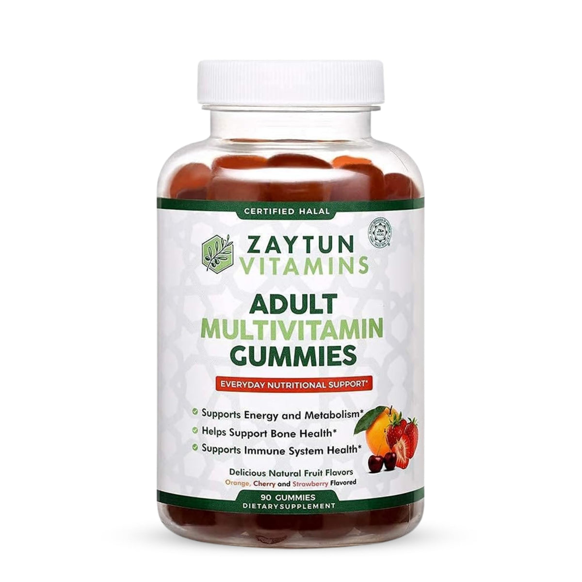 Zaytun Vitamins Halal Adult Multivitamin Gummies - 90 Count