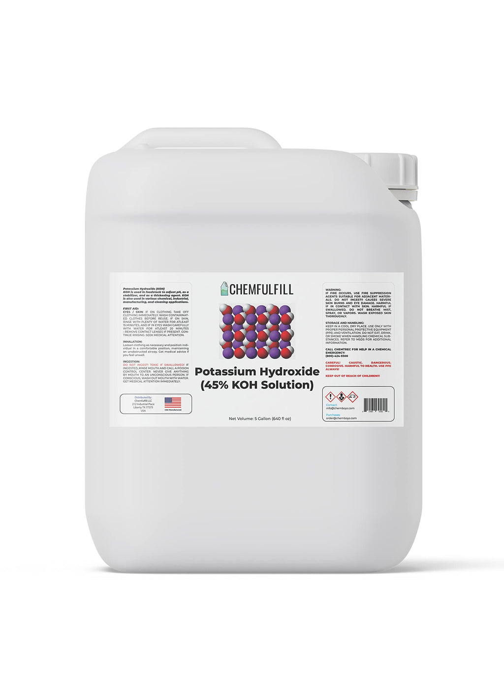 Chemboys Chemfulfill Potassium Hydroxide 45%
