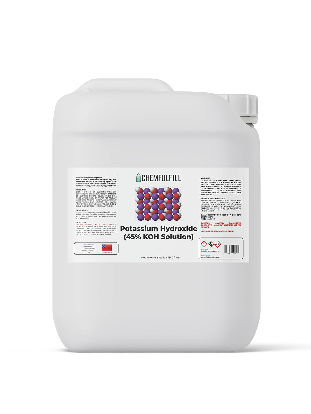 Chemboys Chemfulfill Potassium Hydroxide 45%