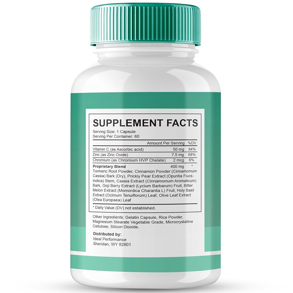 IDEAL PERFORMANCE Sugar Renew Capsules - 120 Capsules - image 2