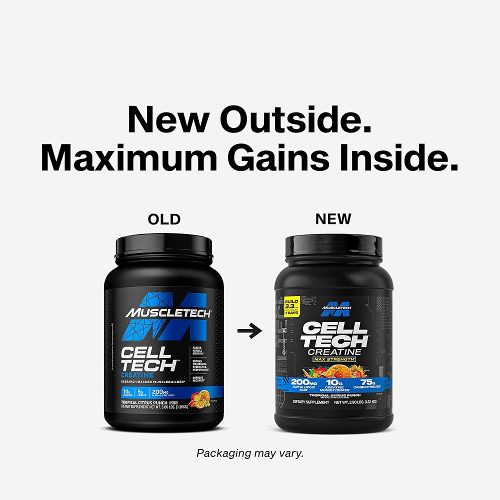 MuscleTech Cell-Tech Creatine Monohydrate Powder - 3 LB - image 2