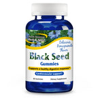 NORTH AMERICAN HERB & SPICE Black Seed Gummies Pomegranate - 60 Gummies