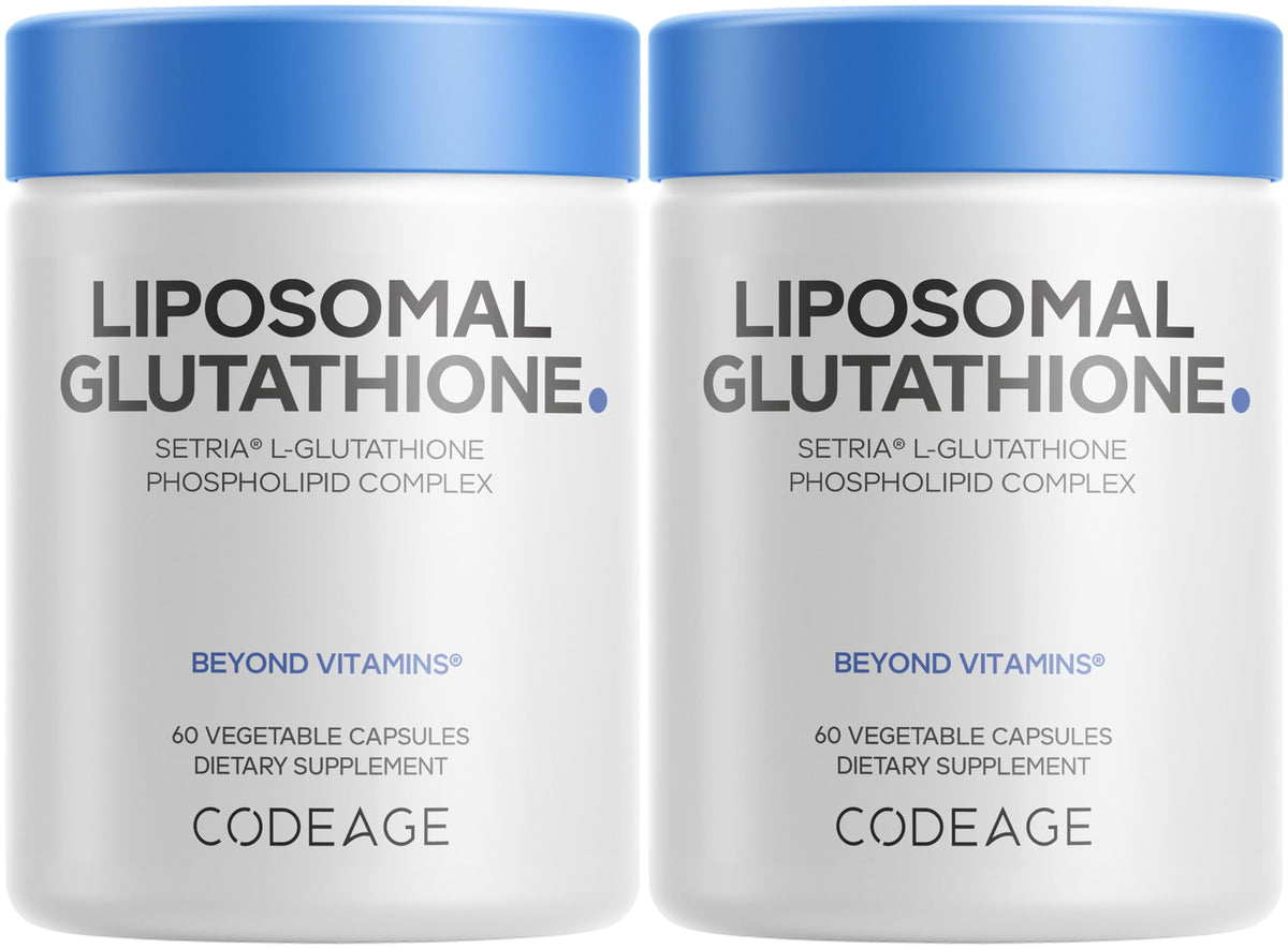 Codeage Liposomal Glutathione Setria 500mg - 120 Capsules