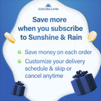 Sunshine & Rain Raw Probiotics for Women & Men