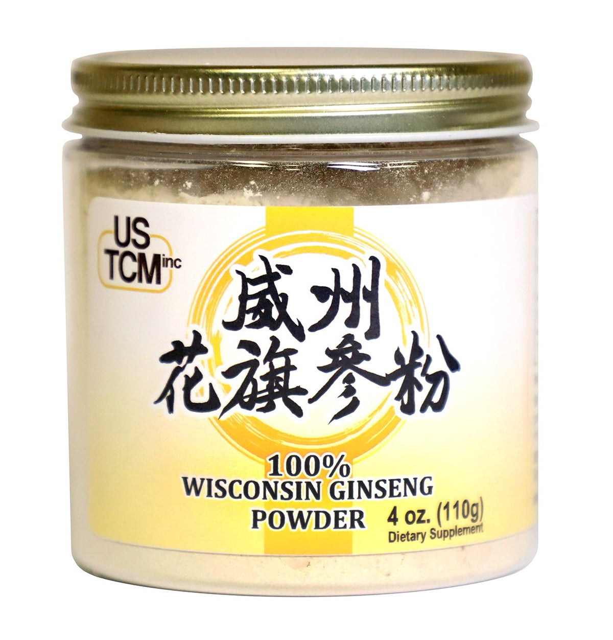 USTCM Wisconsin American Ginseng Powder 威州花旗参粉 120 Mesh
