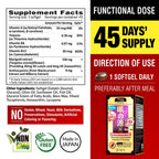 AFC Ultimate Vision PRO Eye Supplement Lutein & Zeaxanthin - 135 Softgels - image 2