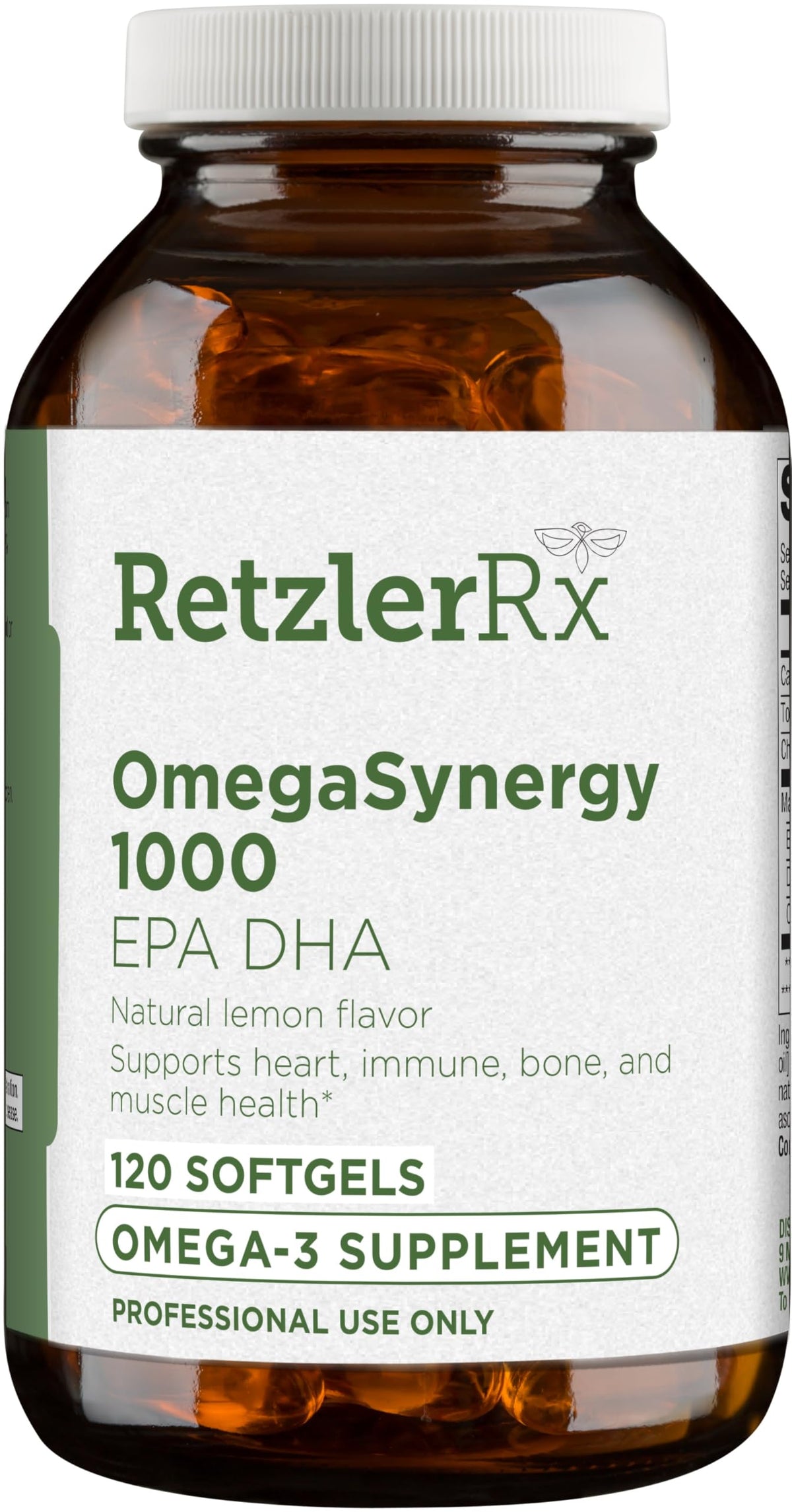 HormoneSynergy OmegaSynergy EPA-DHA 1000 mg Omega-3 - 120 Softgels